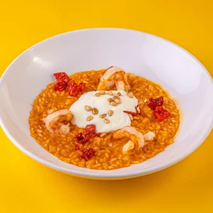 Ризотто с креветками и биском | Maccheroni Ciao
