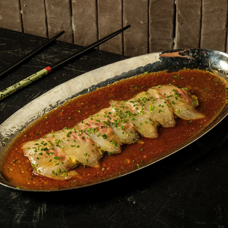 Заказать Сашими из сибаса с васаби с доставкой по Екатеринбург | Вкусная доставка