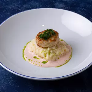 Котлета из щуки и картофельное пюре
